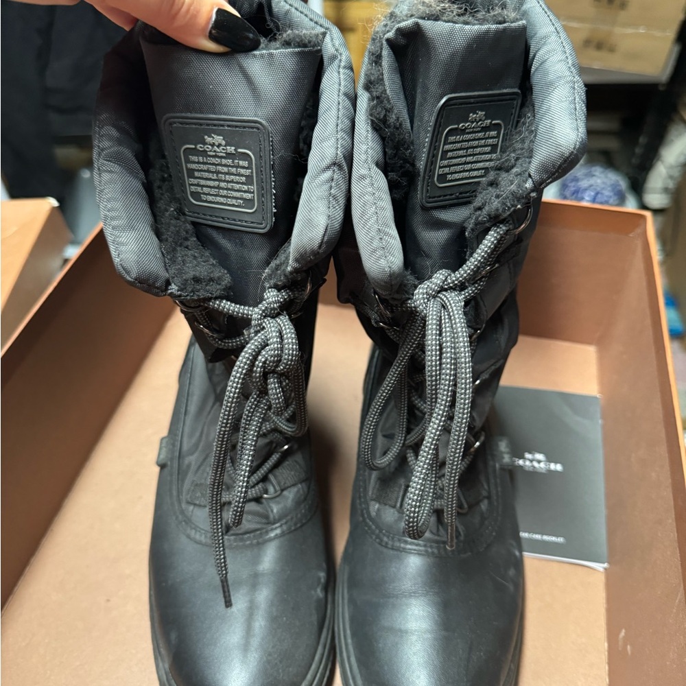 Coach Snow Boots size: 9.5